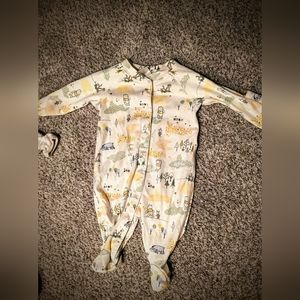 Hanna Andersson Disney Winnie the Pooh snap footie pajamas